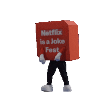 Stand-Up Thank You Sticker by NETFLIX