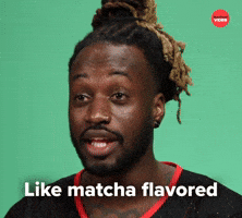 matcha flavored