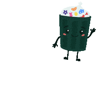 Climate Change Food Sticker by Wecycle Today