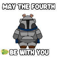 Star Wars Day Sticker