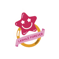 Happy Star Sticker by Lashilé Beauty