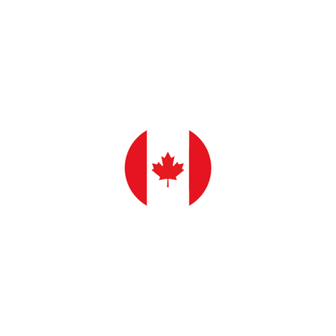 Canada Flag Sticker by elturf