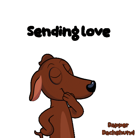 Bye Bye Hearts Sticker by VeeFriends