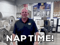 Tired Good Night GIF by Floor Trader of Tacoma