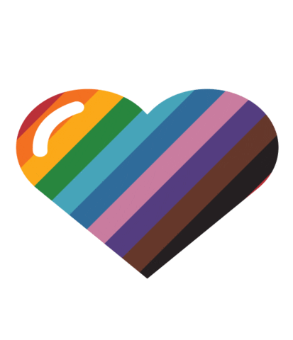 Heart Rainbow Sticker by Hootsuite