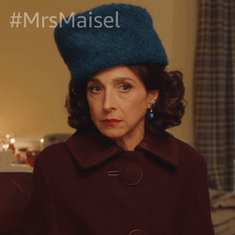 Marin Hinkle Rose GIF by The Marvelous Mrs. Maisel