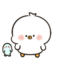 Duck Goose Sticker by Tonton Friends