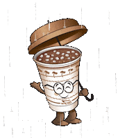 Hot Chocolate Rain Sticker by In-N-Out Burger