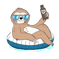 Unwind Coffee Break Sticker by pokkasg
