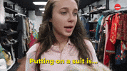 Shopping Suit GIF by BuzzFeed