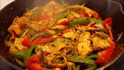 chicken fajitas GIF