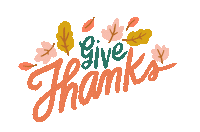 Give Thanksgiving Day Sticker