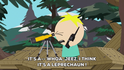 butters stotch telescope GIF by South Park 
