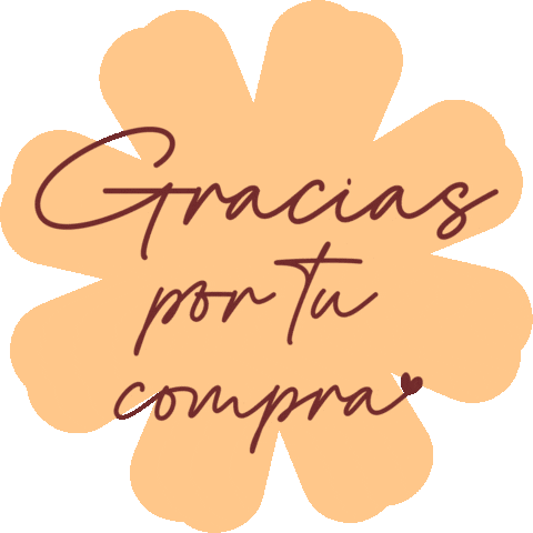 Typography Agradecer Sticker