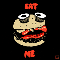 Eat Me Burger GIF by gifnews