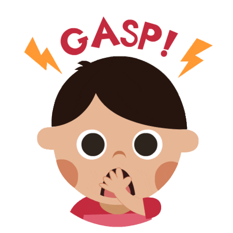 kumonsg giphyupload omg shocked motivation Sticker
