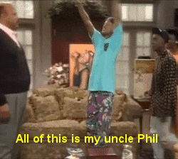 the fresh prince of bel air uncle phil GIF