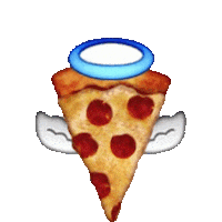 pizza #blessed STICKER by imoji