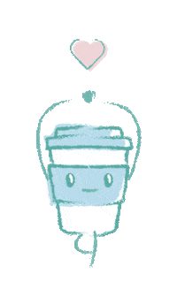 Tea Hearts Sticker by INTEGR8