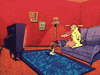 cow and chicken childhood GIF