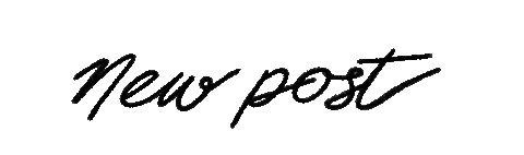 New Post Lettering Sticker by Sentimo