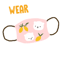 Corona Mask Sticker by SSR Cleaning Service