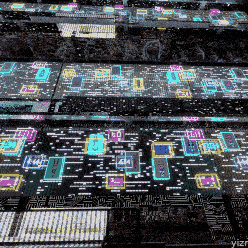 Glow Sci Fi GIF by Yizr