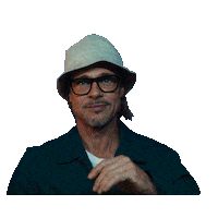 Brad Pitt Reaction Sticker by Bullet Train
