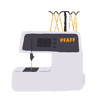 Singer-distrib diy handmade couture sewing Sticker
