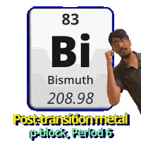 Bismuth Sticker