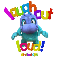 Happy Laugh Out Loud Sticker by The Animasks