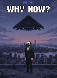 Ufo Skyline GIF by ABCNT