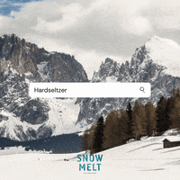 Snowmelt drink mountain hardseltzer snowmelt GIF