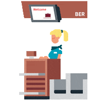 Holiday Berlin Sticker by berlinairport