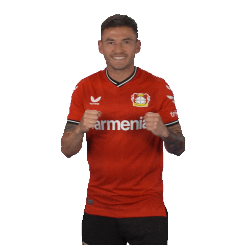 Happy Football Sticker by Bayer 04 Leverkusen