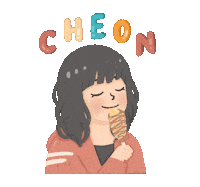 Food Love Sticker by Cheon Indonesia