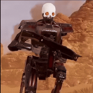 Examination helldivers2 automatons GIF