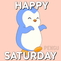 Saturday Morning Penguin GIF by Pudgy Penguins
