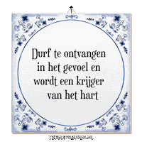Hart Nl Sticker by Tegelspreuken.nl