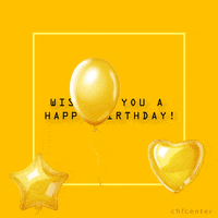 chfcenter happy birthday birthday wish birthday message GIF