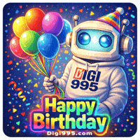 Celebrate Happy Birthday GIF by Digi 995
