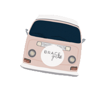 braceyourchelle braceyourchelle brace your chelle brace your chelle van Sticker