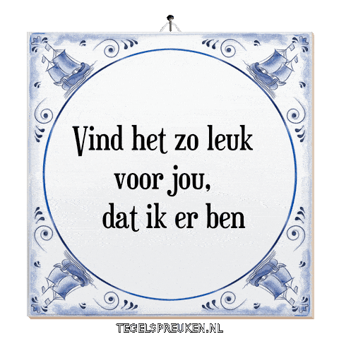 Hart Wijsheid Sticker by Tegelspreuken.nl