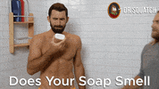 Smell Bad Body Wash GIF by DrSquatchSoapCo