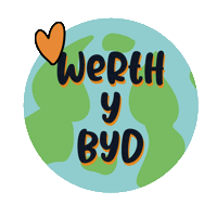 Byd Caru Sticker