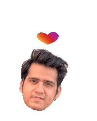 Prateek Saluja Sticker by BORN ON INSTAGRAM