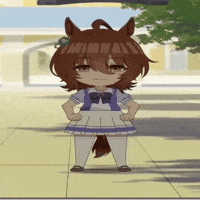 Horse Uma GIF