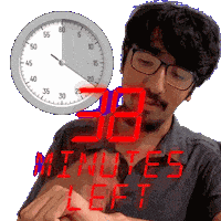 38 Minutes Sticker