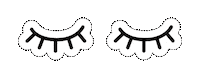 fashion lash Sticker by Daniel Harris