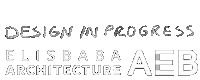 elisbabaarchitecture white design in progress elisbabaarchitecture Sticker